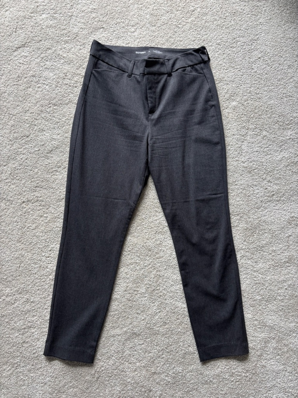 Old Navy Gray High Rise Pixie Skinny Pant